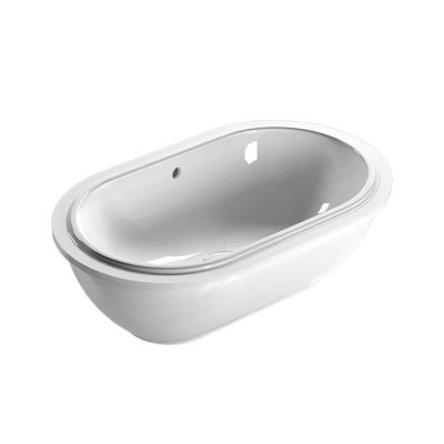 SC043.BI GLOBO Forty3/Bowl Раковина встраиваемая под столешницу  60*37см, цвет белая