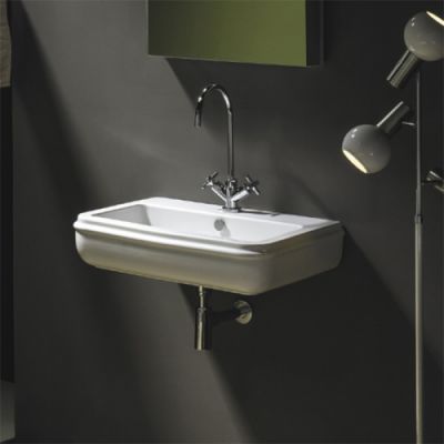 AZZURRA CHARME Раковина 55х46 см, 1 отв., цвет: белый