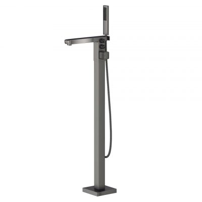 Maxonor ABSOLUTE PL30109-9 Смеситель для ванны напольный, графит матовый