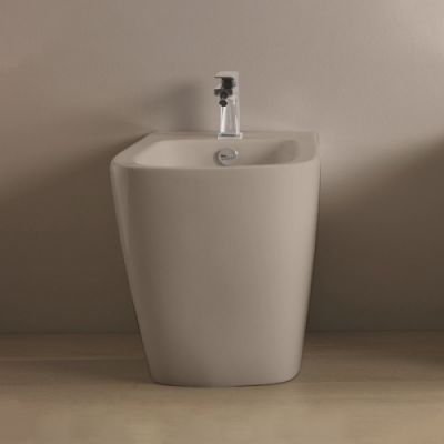 Artceram A16 Биде напольное 52,5х36хh42см, с 1 отв под смеситель, цвет: matera