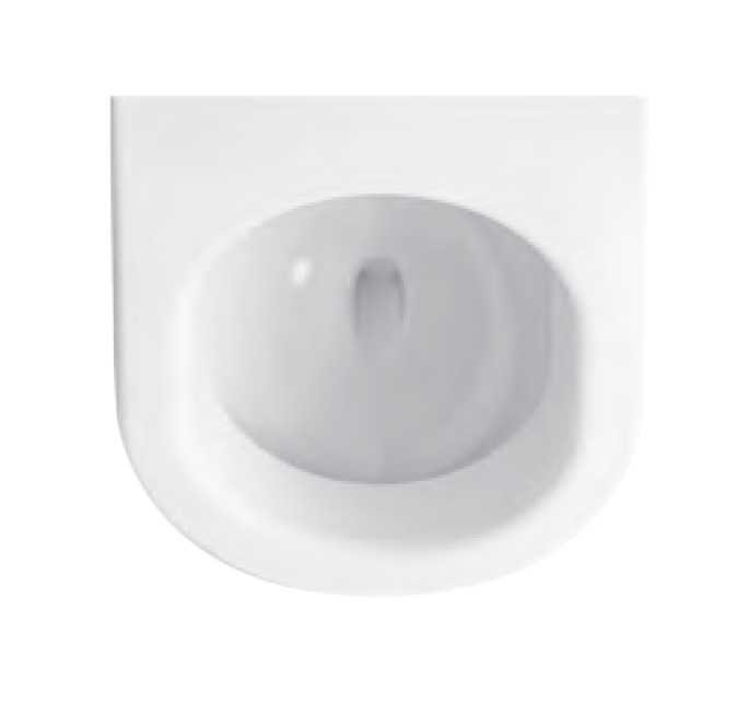 Писсуар с крышкой 30x30 Nicdesign Orinatoio 003 459 чёрный матовый