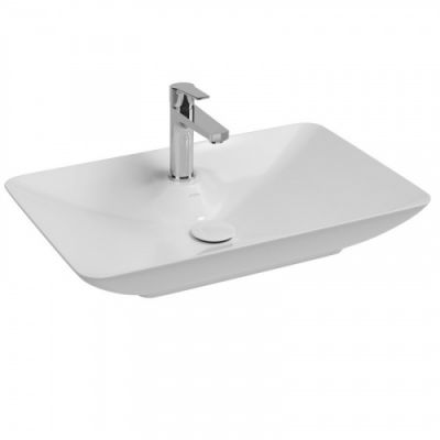 ISVEA SistemaY Clear раковина накладная 10SY50065SV-2L белый матовый