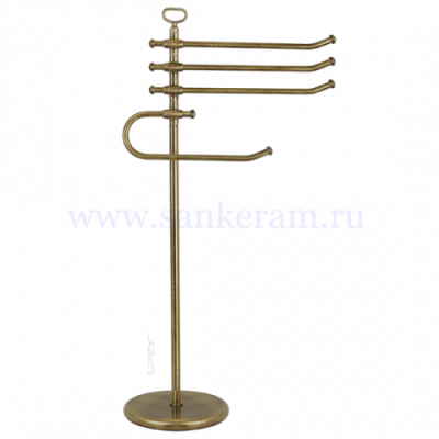 MIRELLA Стойка h96 см. низкая для полотенец ML.MRL-2101.BR