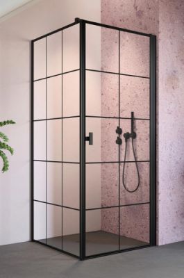 Душевой уголок 90x90 Radaway Nes Black KDJ I Factory