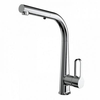 Carlo Frattini Kitchen Смеситель для кухни с выдвижной лейкой, цвет: хром F7026CR