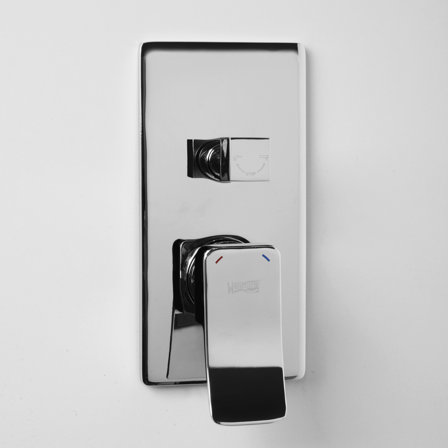 WasserKRAFT Aller 10641 Смеситель для ванны и душа, хром