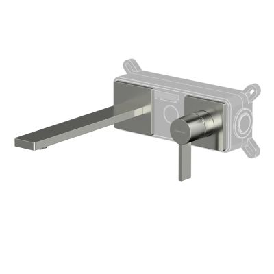Смеситель для умывальника скрытого монтажа WHITECROSS XT1425NIB (брашированный никель)