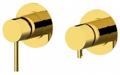 Смеситель для душа Remer X Style X96DO, золото глянцевое