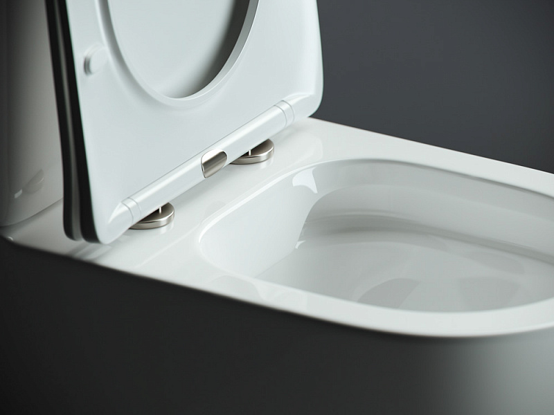 Унитаз Rimless с бачком c крышкой плавного опускания Ceramica Nova Mia CN1801