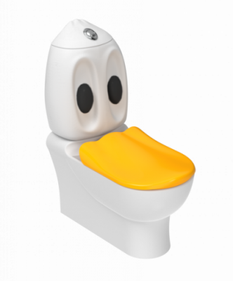 CREAVIT DUCKY Унитаз детский DC360-11CB00E-0000