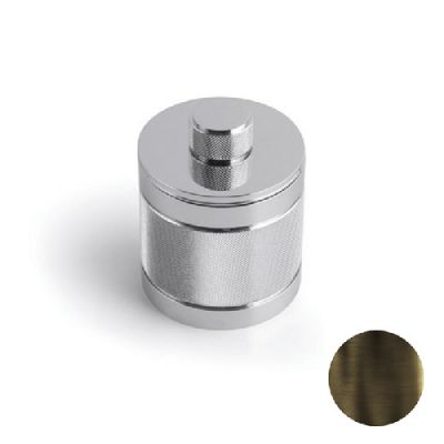 Bertocci Officina 01 Контейнер с крышкой, цвет: темная бронза