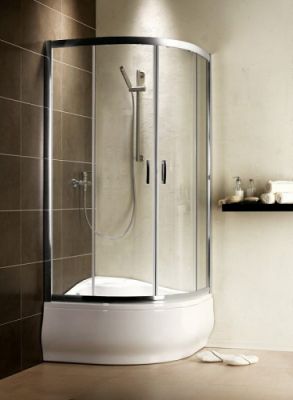 Душевой уголок 90x90 Radaway Premium Plus A 1700 сатин 30401-01-02N