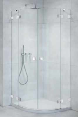 Радиальный душевой уголок 90X90 ESSENZA PRO PDD