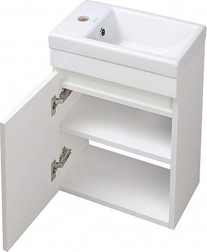 Тумба для раковины подвесная "Compact", Como 40, Люкс белый