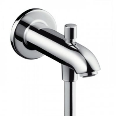 Hansgrohe Излив для ванны, 15.2см с переключателем на душ, цвет: хром 13423000