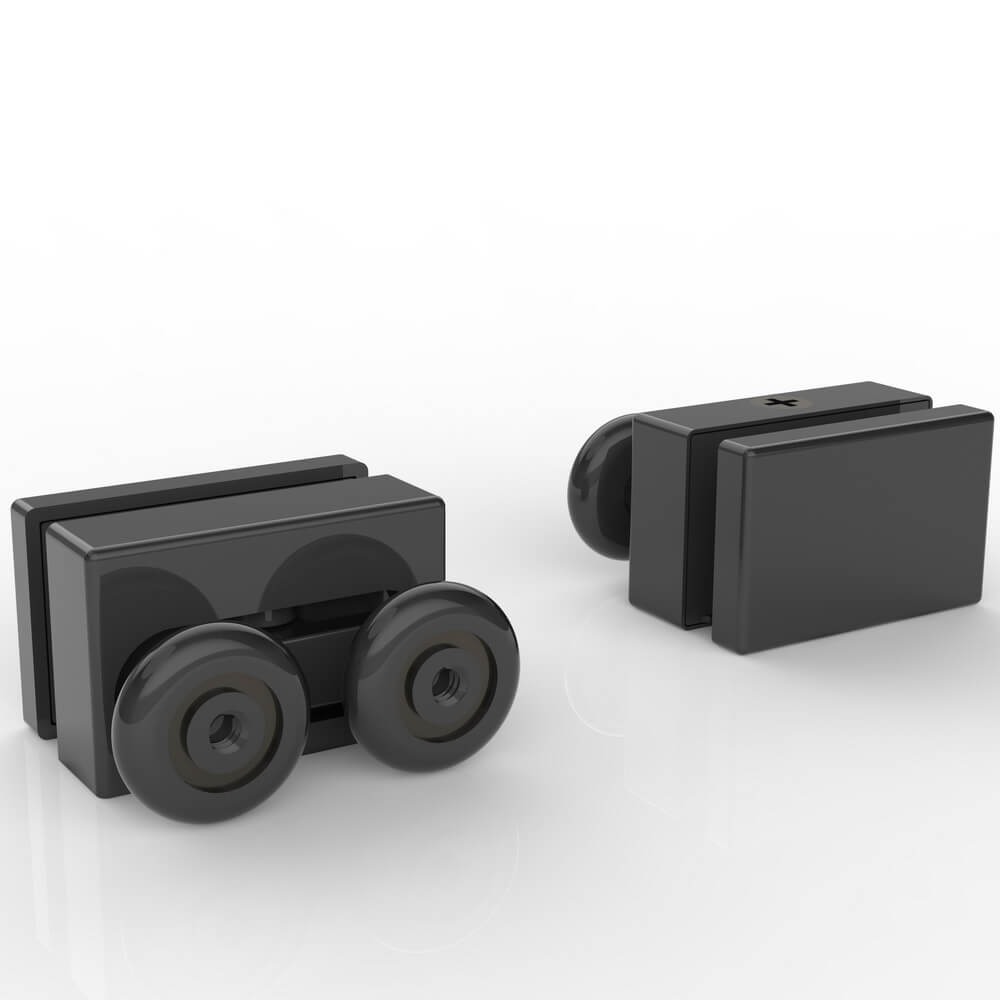 8729090 Душевое ограждение B&W S872 Black (900х900х1950)
