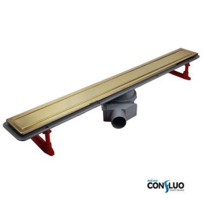 Линейный трап 650 мм PESTAN Confluo Premium Line Gold 13100053