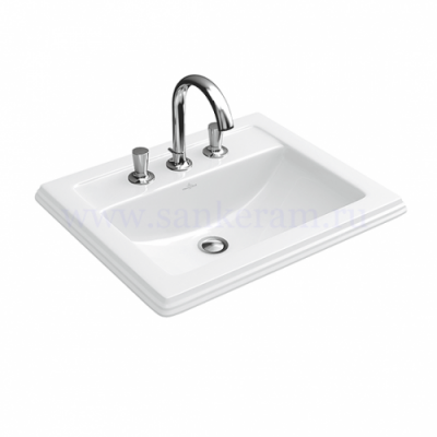Раковина 630*525 Villeroy&Boch Hommage 7102 A1 R1