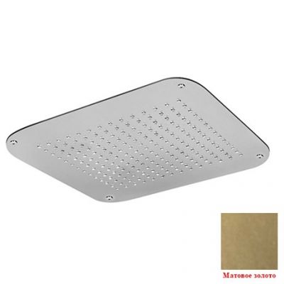 SF069A32Q AquaElite верхний душ 400x400 золото матовое