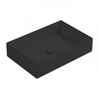 Раковина накладная 60x40 Simas Agile AG60 Nero Matt*0 чёрный матовый