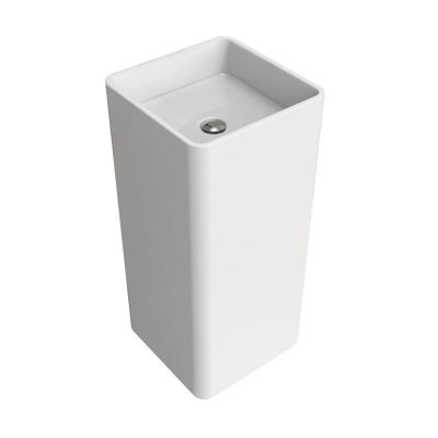 MW40P Flaminia Mono WASh40 раковина 400х400хh850 мм, напольная, цвет белый