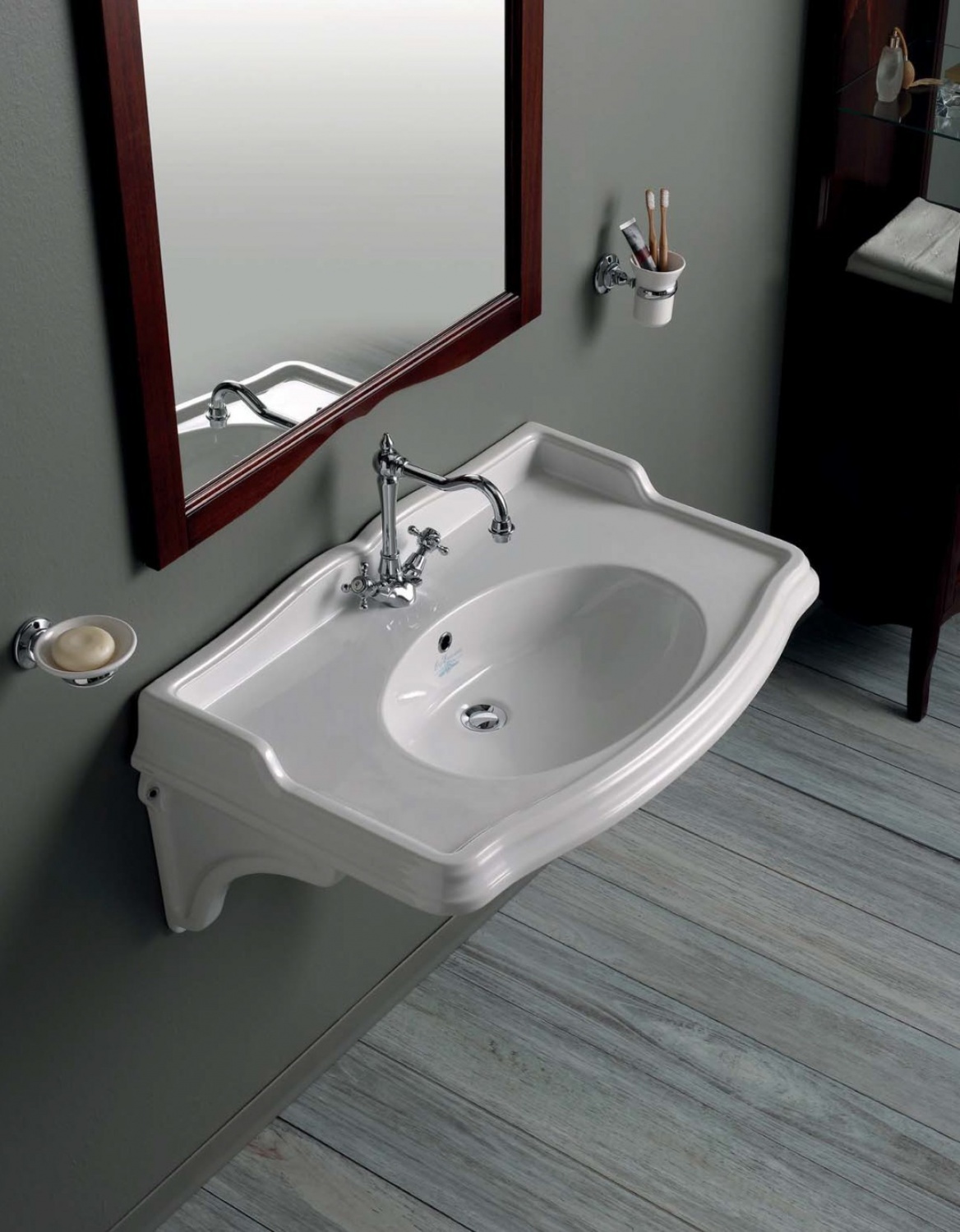 Раковина классическая 90x59 Simas Arcade Ar864bi*1