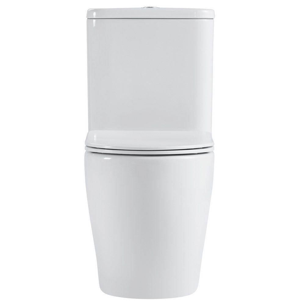 7789W Унитаз компакт B&W W-7789 P-trap / Geberit/ Rimless / anti-dirt (620x360x810)