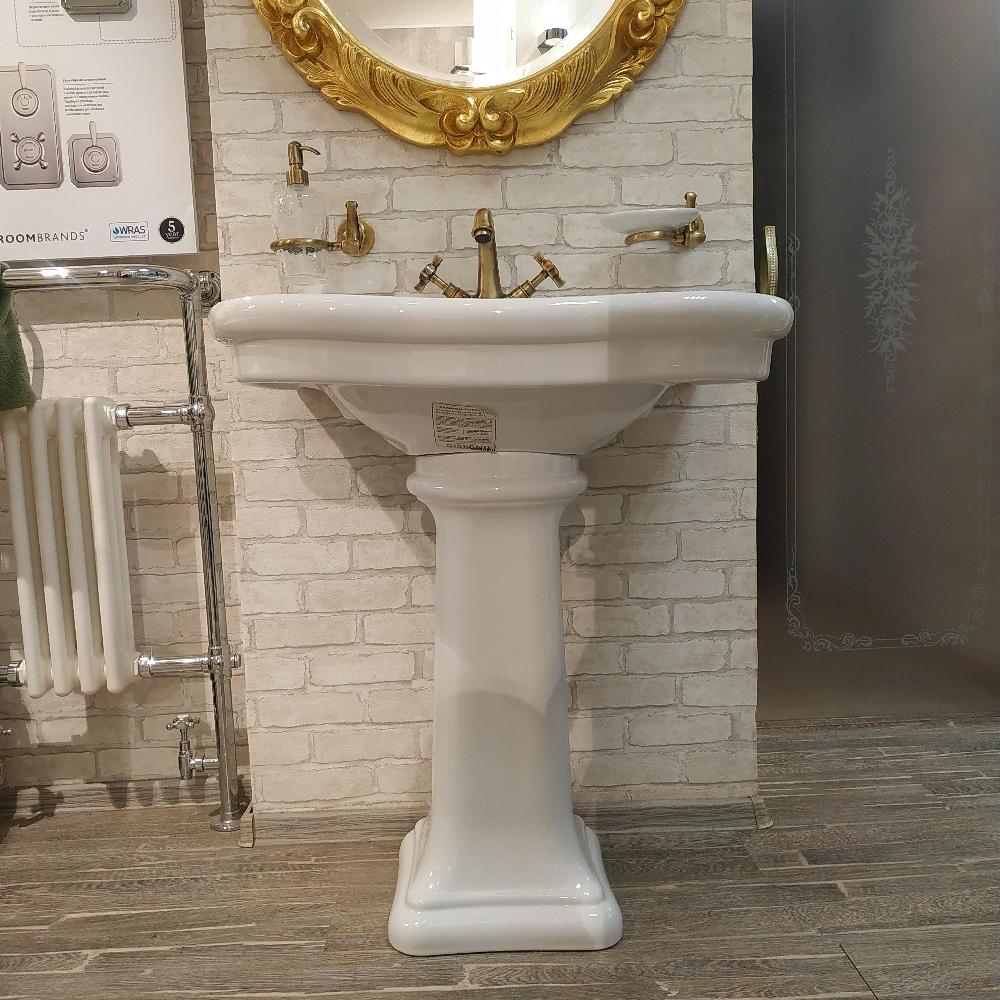 Раковина с пьедесталом 70 см Paolina Disegno Ceramica PA07054101