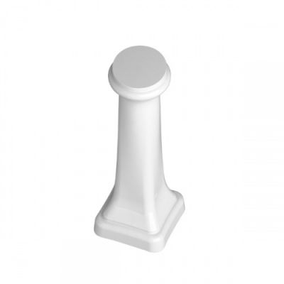 Disegno ceramica Paolina, пъедестал для раковины, цвет чёрный глянцевый PA01100002