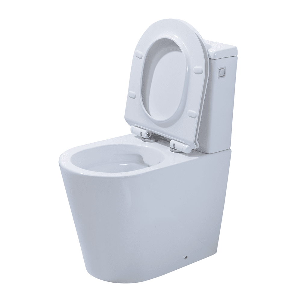 9908WM Унитаз компакт Orans WM9908 P-trap / Geberit/ Rimless / floor fixing kit (610x368x800)