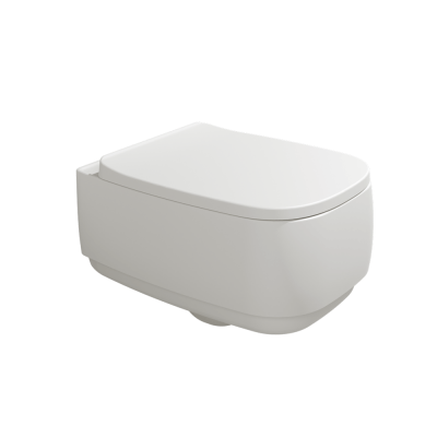 Flaminia Flag унитаз 54 см, подвесной с системой GoClean, керамика, цвет Latte