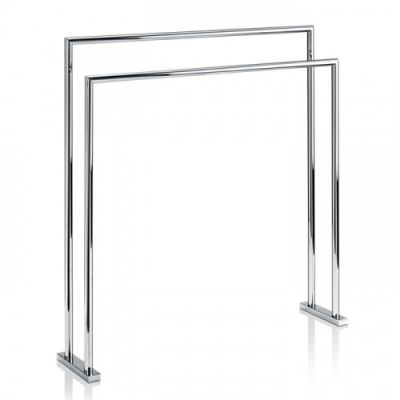 Decor Walther HT 5 Полотенцедержатель двойной 70x16x75см, напольный, цвет: хром 503500