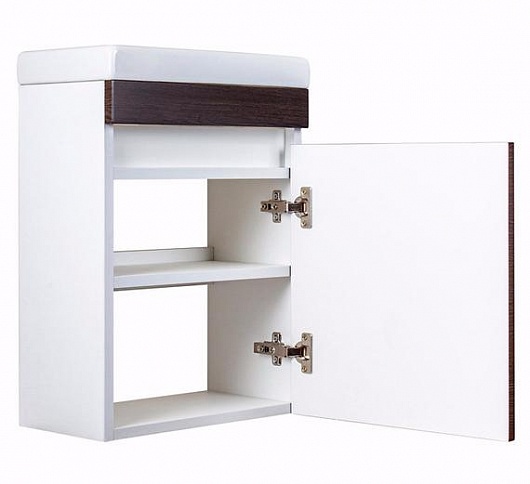 Тумба для раковины подвесная "Compact", Como 40, Люкс венге