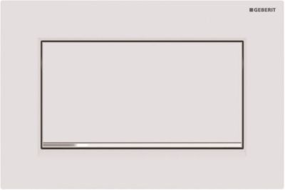 Смывная клавиша Geberit Sigma 30, смыв/стоп 115.893.JT.1 белый глянец
