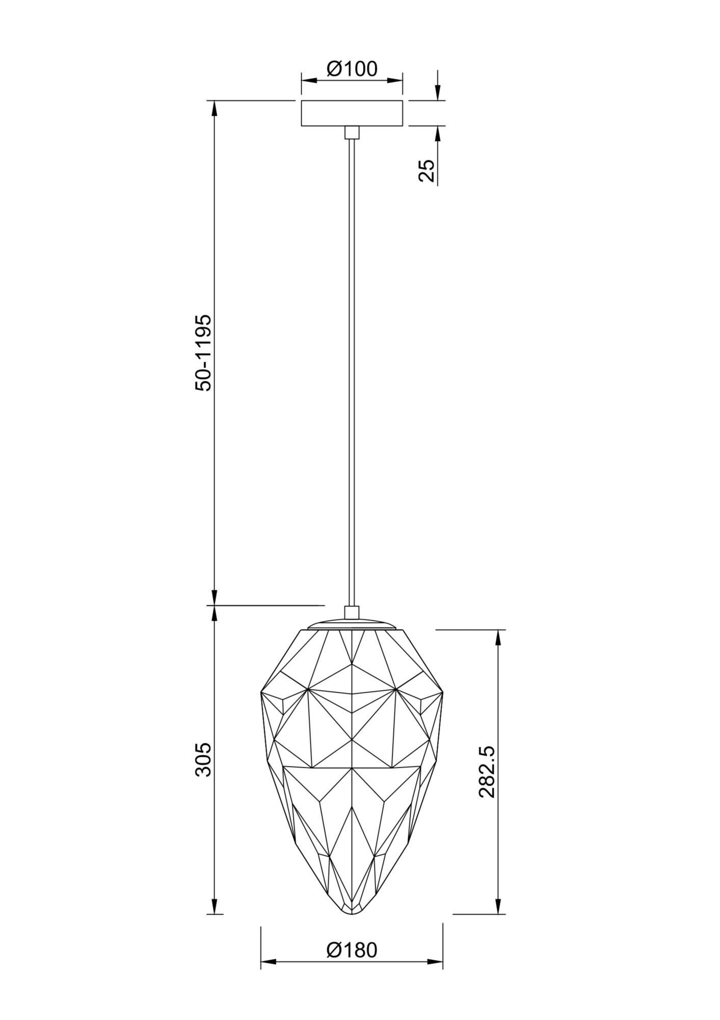 Maytoni Globo Подвесной светильник P052PL-01PK
