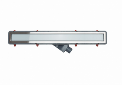 Линейный трап 750 мм PESTAN Confluo Premium White Glass Line 13000284