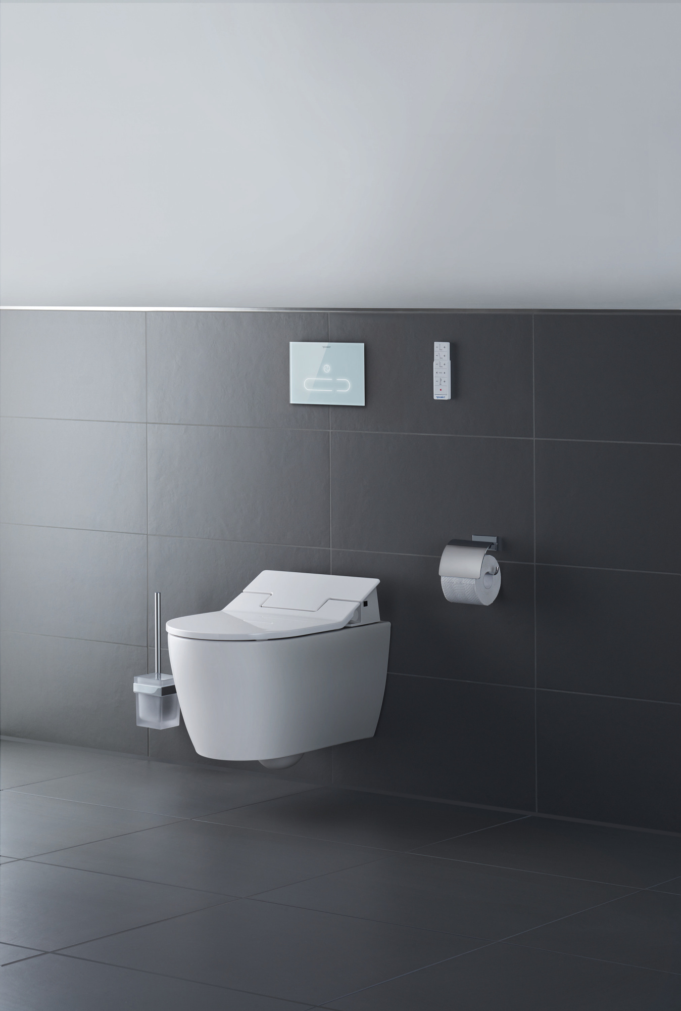 Сиденье для унитаза с функцией биде, Duravit, SensoWash® Slim, цвет-белый 611000002304300